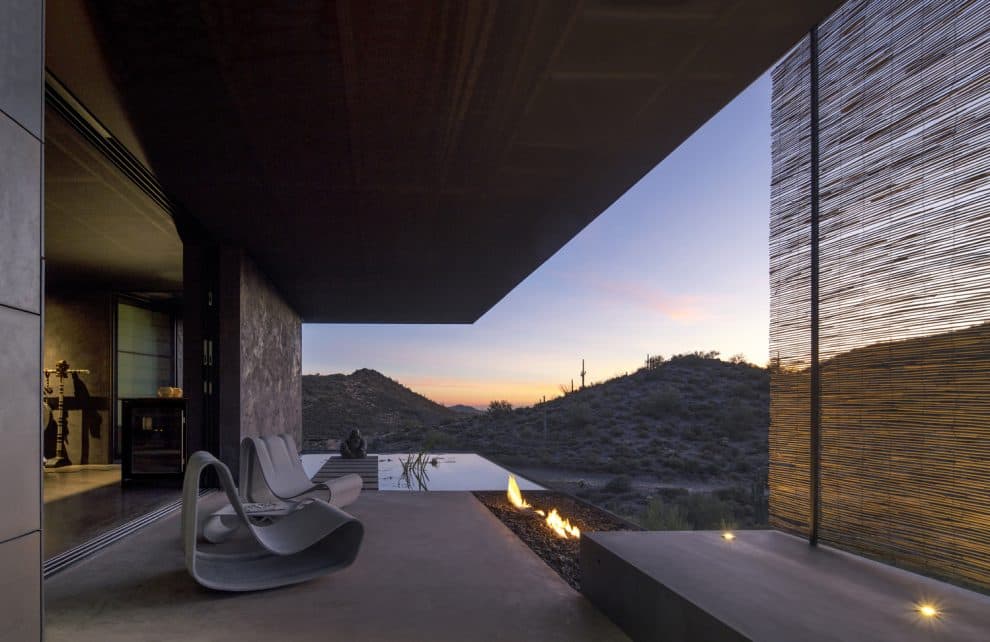 A postmodern desert hideaway lists outside Phoenix for $2.3m